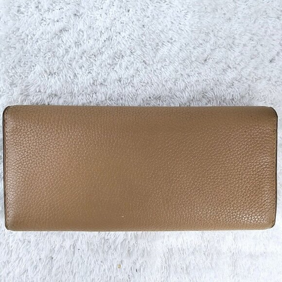 COACH 93983 Tabby Stone Pebble Leather Long Tri-Fold Wallet - Picture 3 of 15